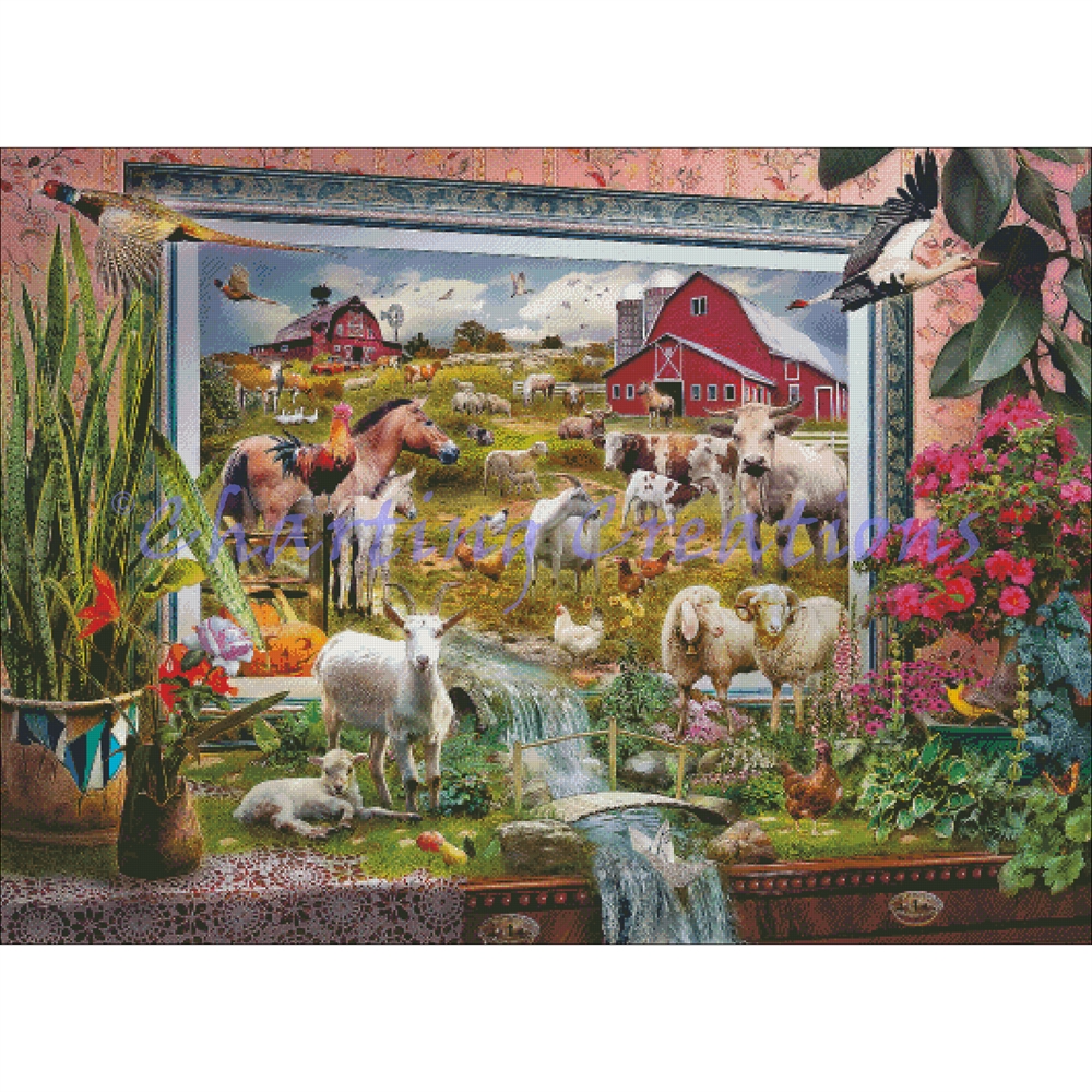 Magic Farm Painting